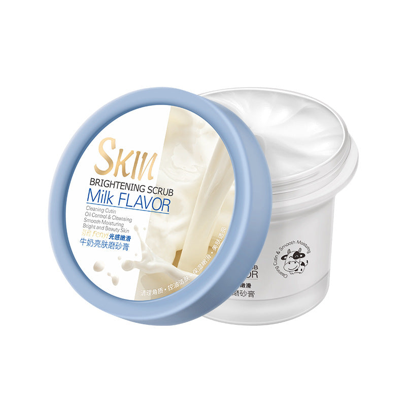 FENYI Milk Exfoliating Scrub 100g for Body Cleansing