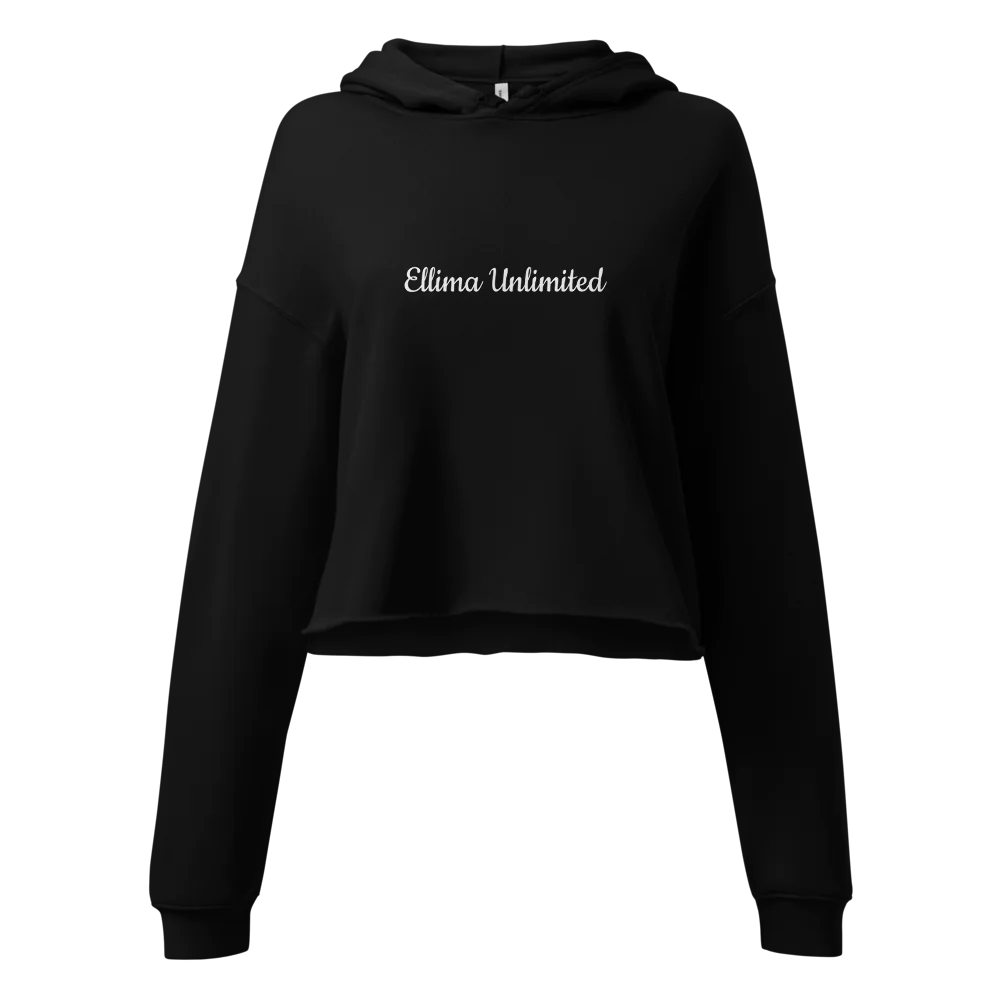 Ellima Unlimited Women's Cropped Hoodie | Bella + Canvas 7502