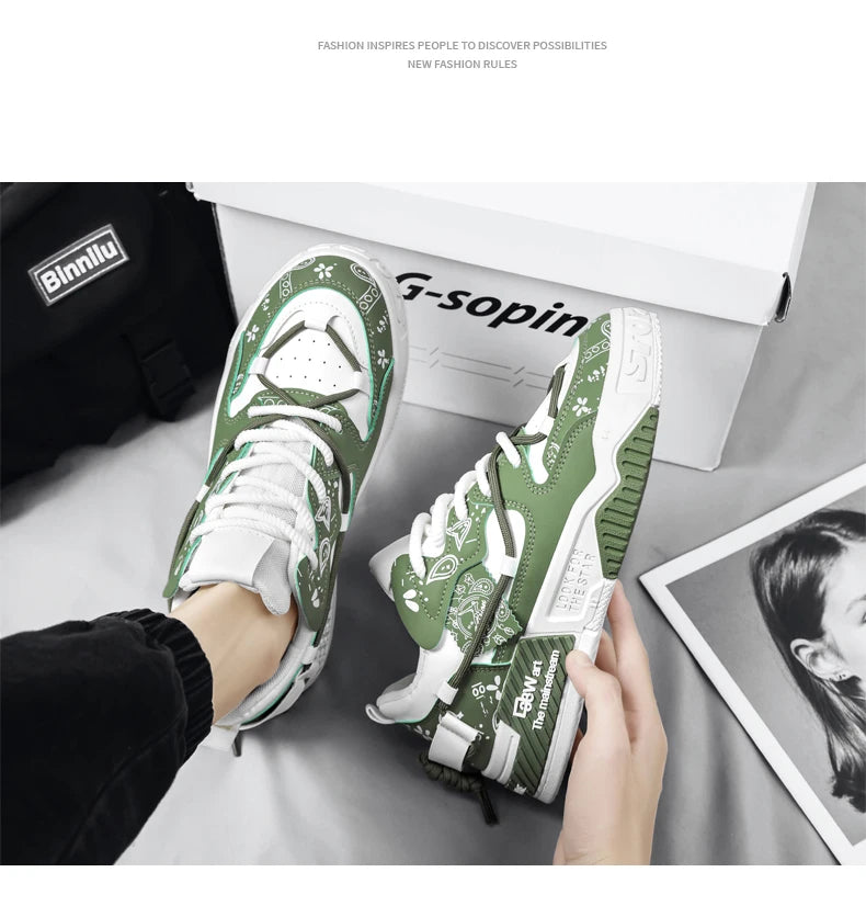 Men's Shoes 2025 New Summer All Casual Board Shoes Sports Thick Sole Increase Bread Shoes Non-slip Wear-resistant Casual Shoes