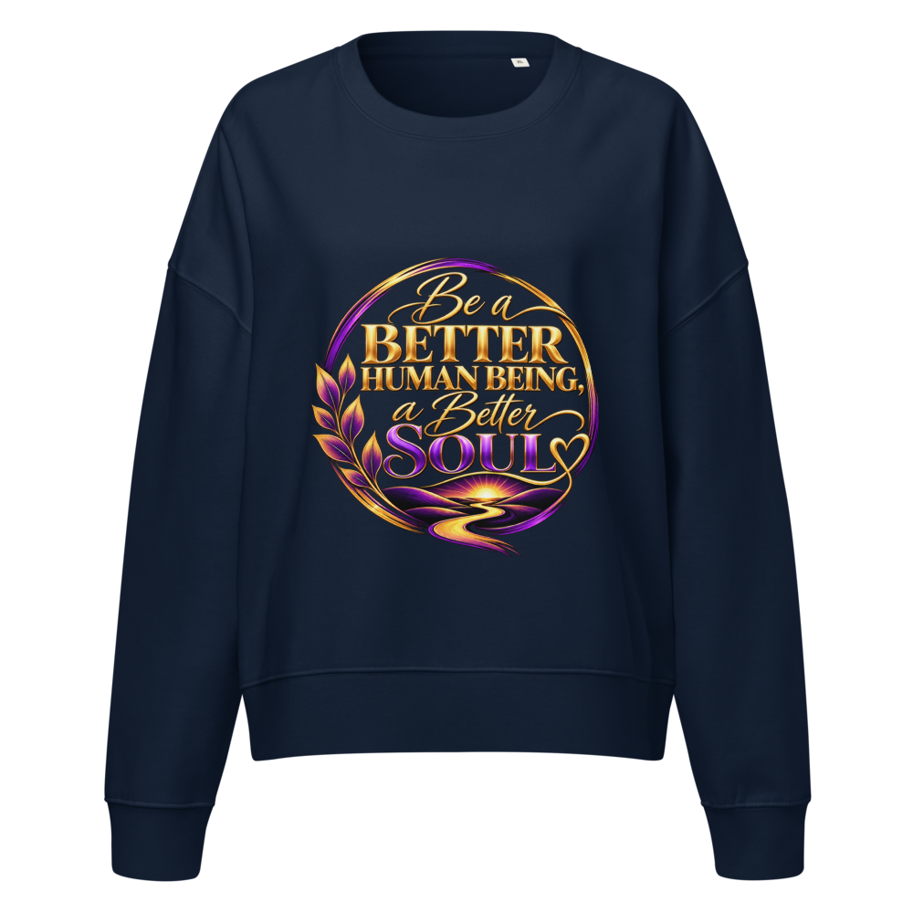 Ellima Unlimited "Better Soul" Women's Organic Crew Neck Stella Alma Sweatshirt | Stanley/Stella SASW036