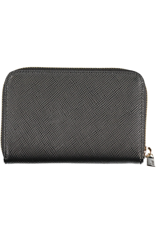 GUESS JEANS WOMEN'S BLACK WALLET