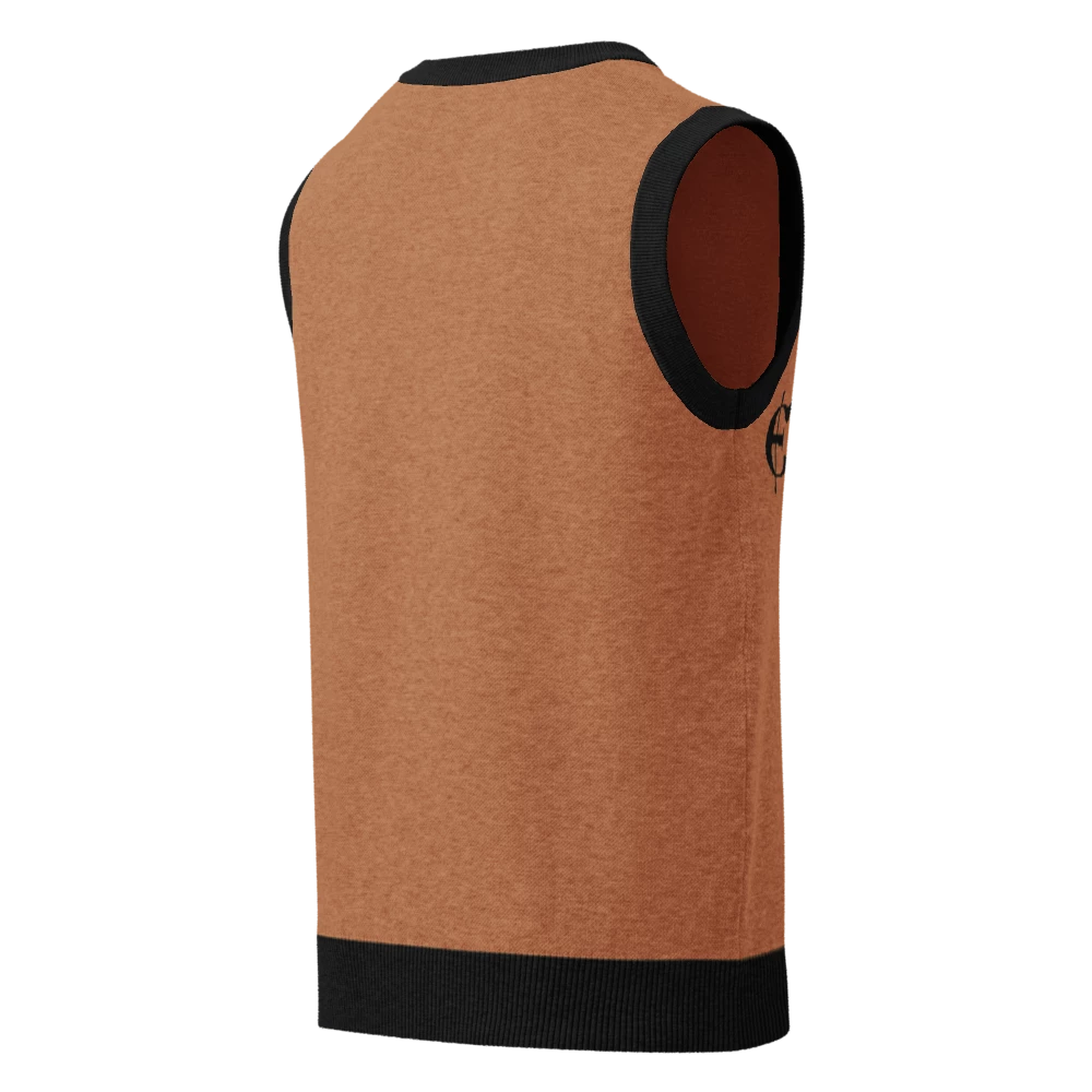 Knitted V-Neck Vest