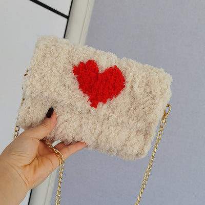 Hawang mesh grid handbag DIY material package wool handmade woven bag flat line shoulder bag Messenger bag