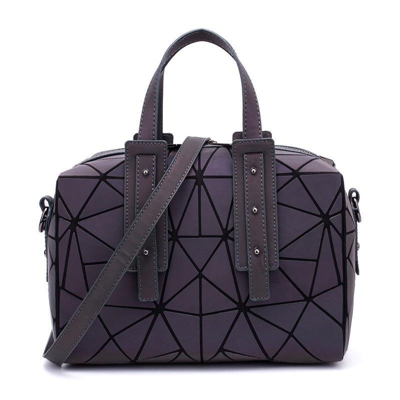 Luminous Geometric Handbags