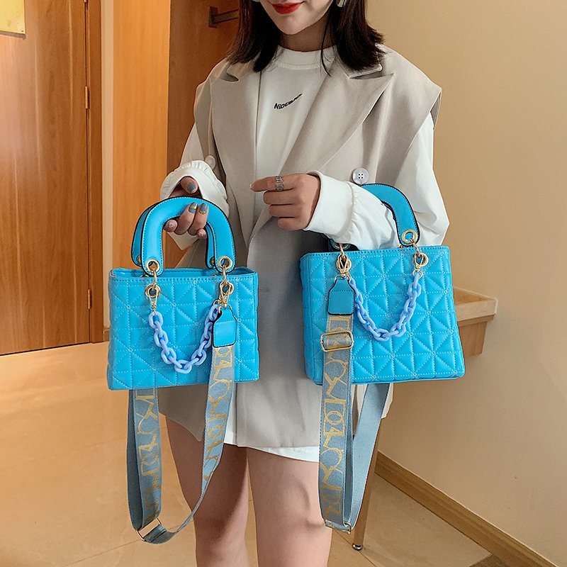 Handbag Women Famous Brand Classic Quilted Design Hand Bag Women Shoulder Purse Pu Leather Shoulder Bag Female Crossbody Bag