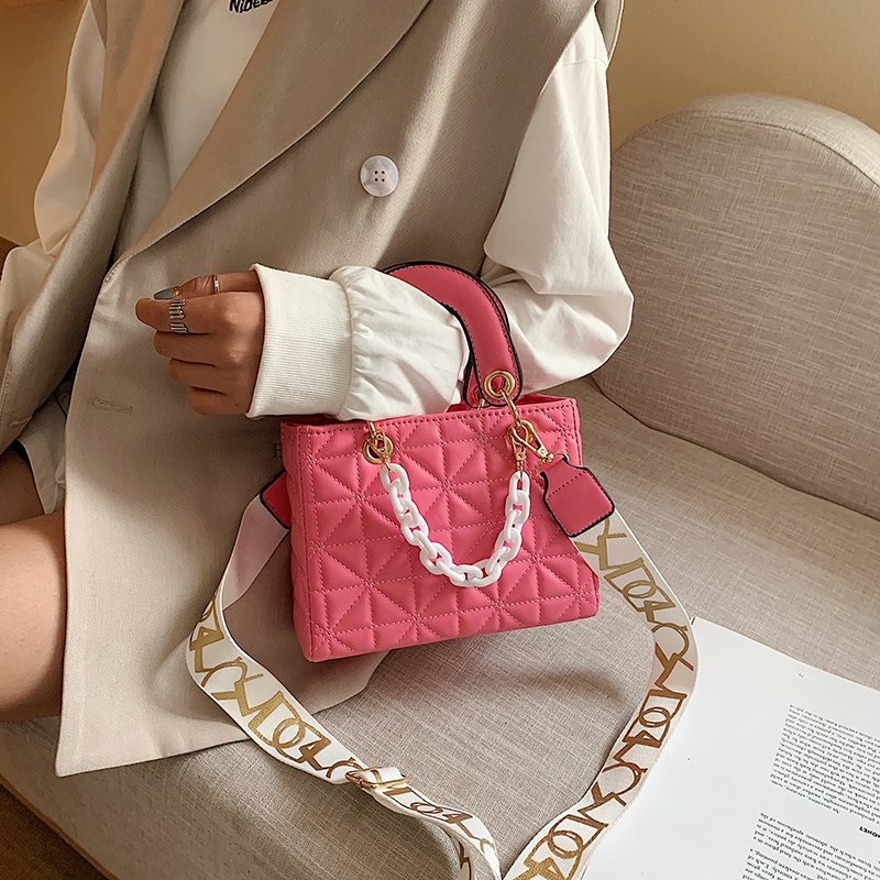 Handbag Women Famous Brand Classic Quilted Design Hand Bag Women Shoulder Purse Pu Leather Shoulder Bag Female Crossbody Bag