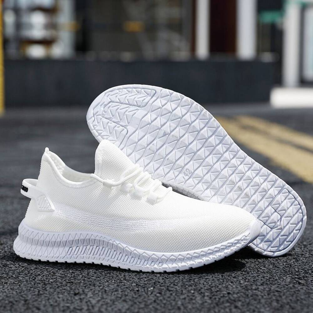 Shoes summer breathable shoes men's sports tide shoes mesh casual jelly coconut shoes Deodorant flying weave shoes