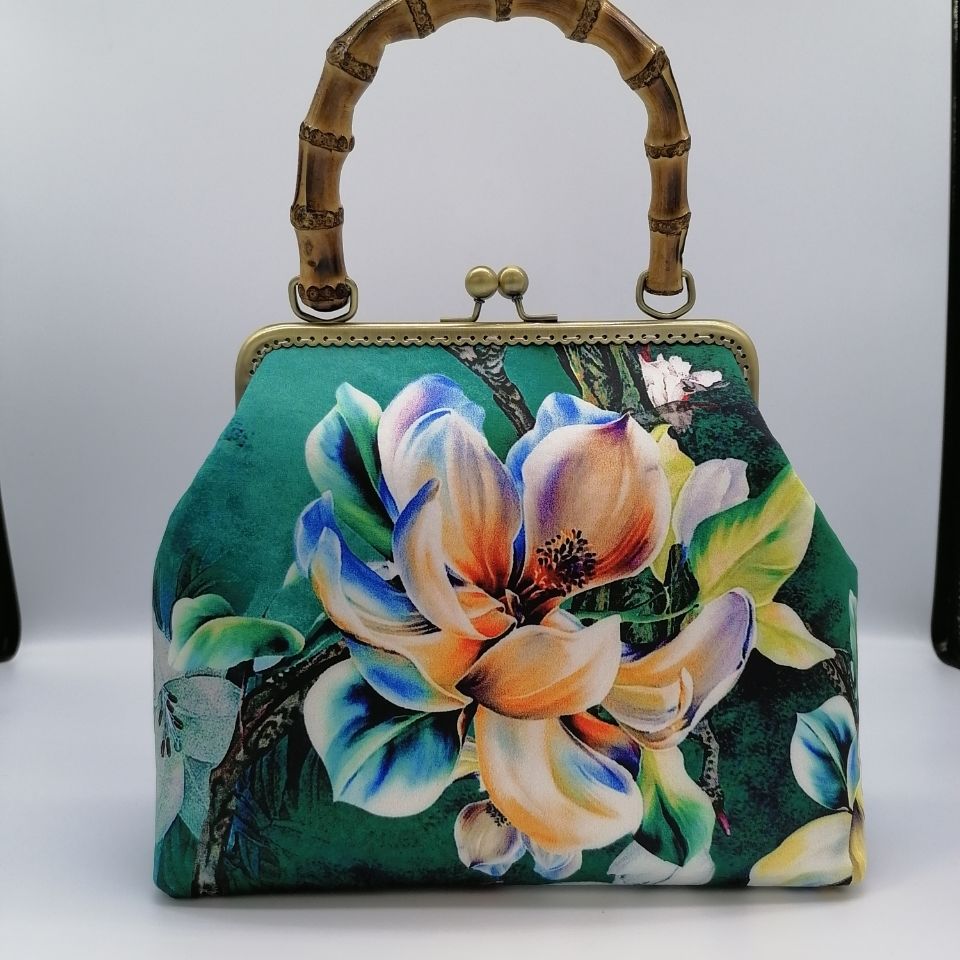 Wood Hand lock Shell Bags Vintage Designer Bag Women Shoulder Crossbody Bag Chain Tote Women's Handbags Purses free shipping