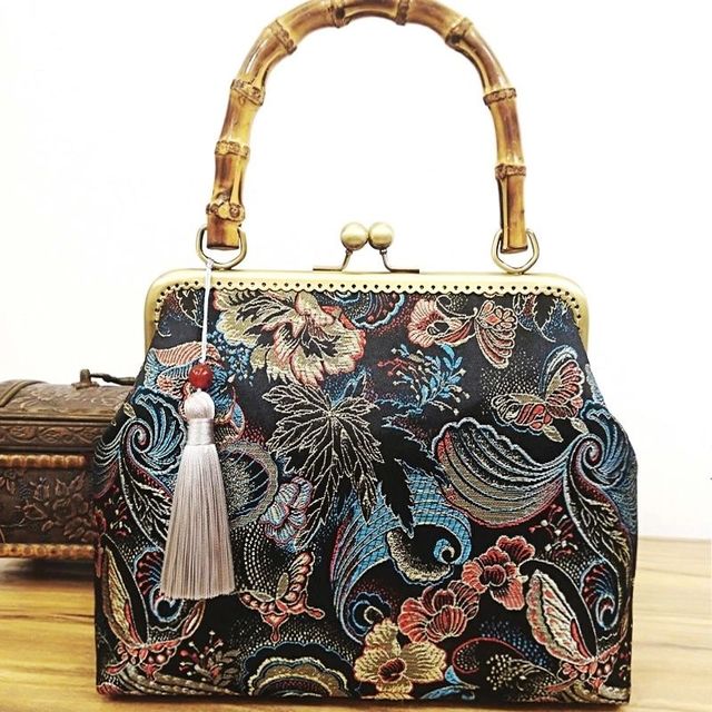 Wood Hand lock Shell Bags Vintage Designer Bag Women Shoulder Crossbody Bag Chain Tote Women's Handbags Purses free shipping
