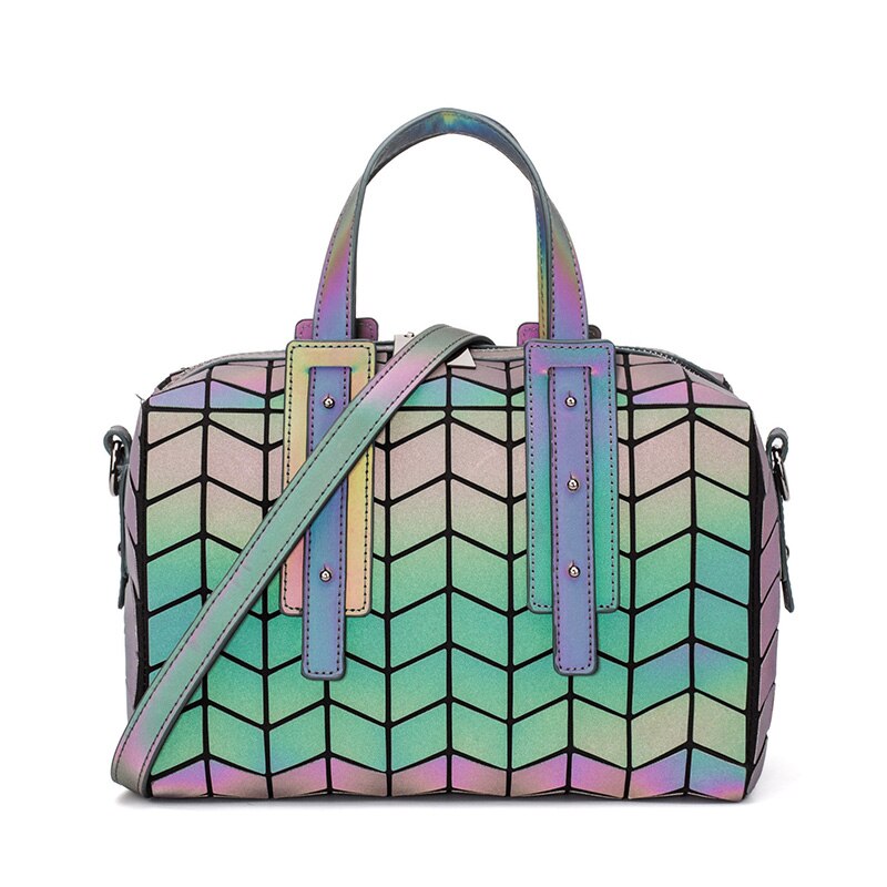 Luminous Geometric Handbags