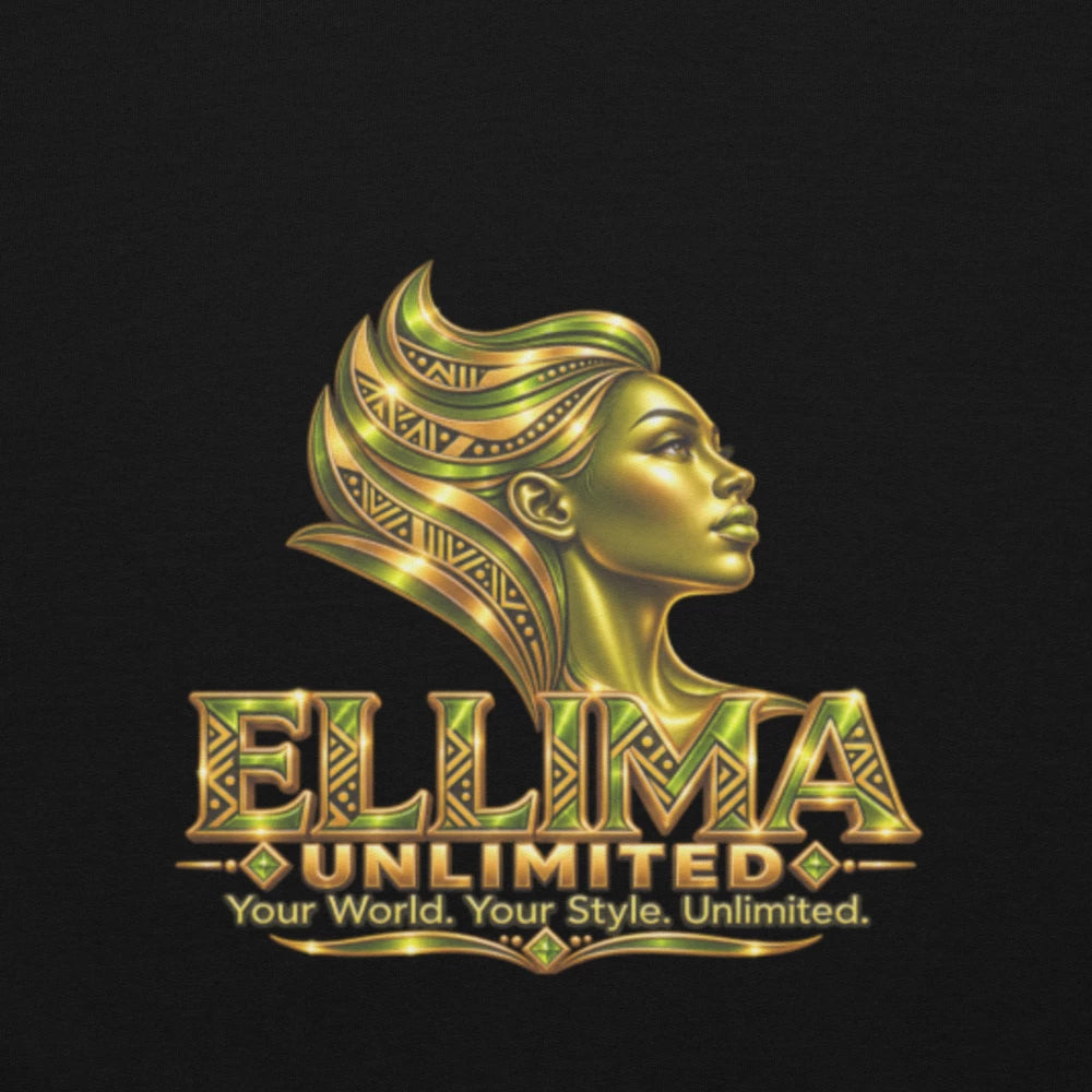 Ellima Unlimited Peridot Logo Unisex Heavy Blend Hoodie | Gildan 18500