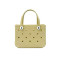 Mini Beach Bag EVA Rubber Waterproof Pool Fashion Outdoor Shoulder Storage Basket Travel Handbag Female Tote Jelly Bogg Bag