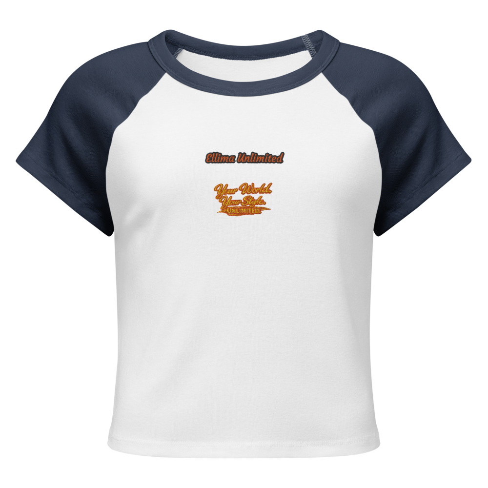 Women's Micro Rib Raglan Baby Tee | Bella + Canvas 1201