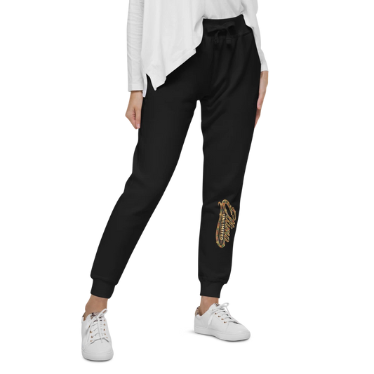 Ellima Unlimited AfroCentric Logo Unisex Fleece Sweatpants | Cotton Heritage M7580