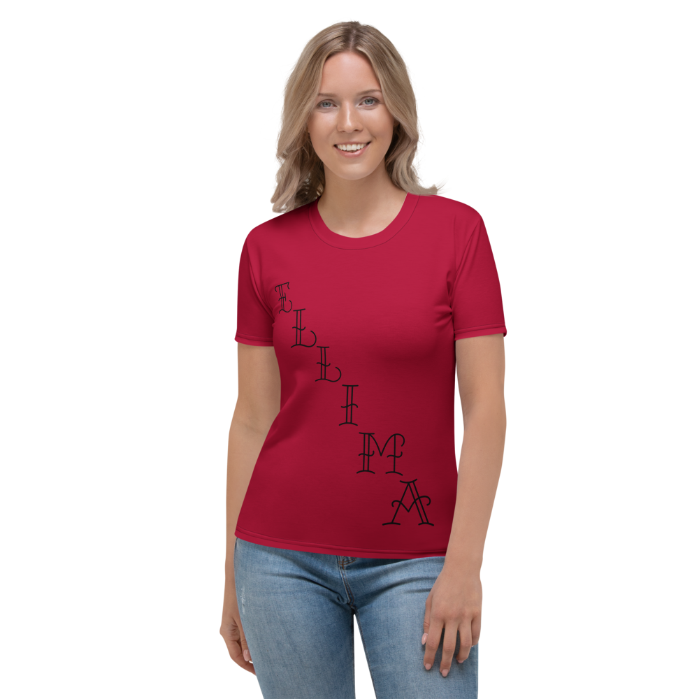 All-Over Print Women's Crew Neck T-Shirt