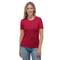 All-Over Print Women's Crew Neck T-Shirt