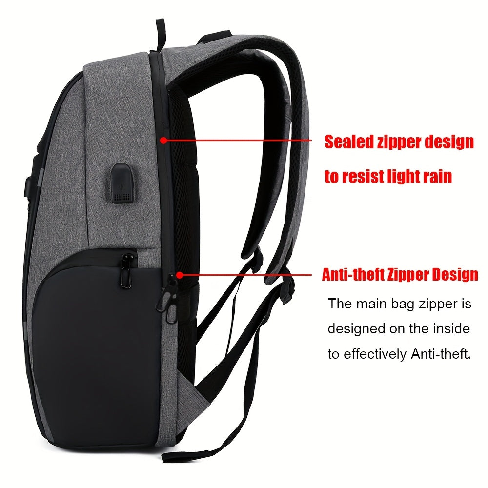 [Anti-theft | Laptop] Large Capacity Anti-theft Men's Laptop Backpack | Travel Business Bag Shoulder Bag