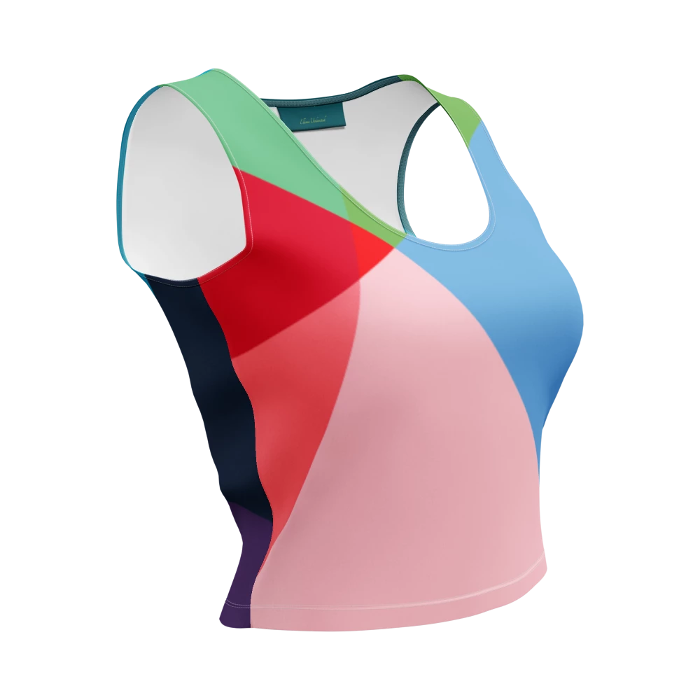 All-Over Print Crop Top