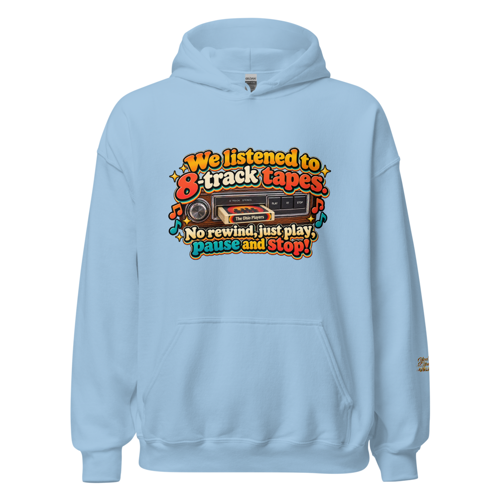 Ellima Unlimited "8-track" Unisex Heavy Blend Hoodie | Gildan 18500