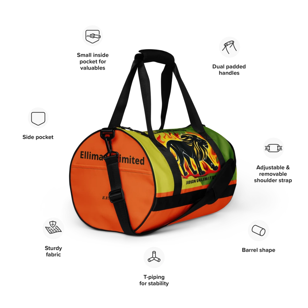 All-Over Print Gym Bag