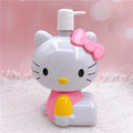Sanrio Hello Kitty Bottle Liquid Soap Travel Dispenser Bottle Large Capacity Empty Press Type Shampoo Body Wash Lotion Container