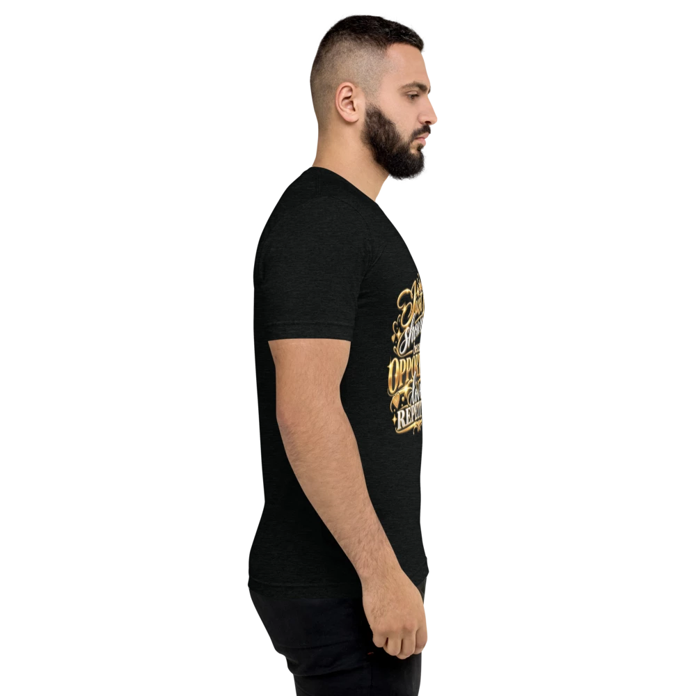 Ellima Unlimited Showing Up Unisex Tri-Blend T-Shirt | Bella + Canvas 3413