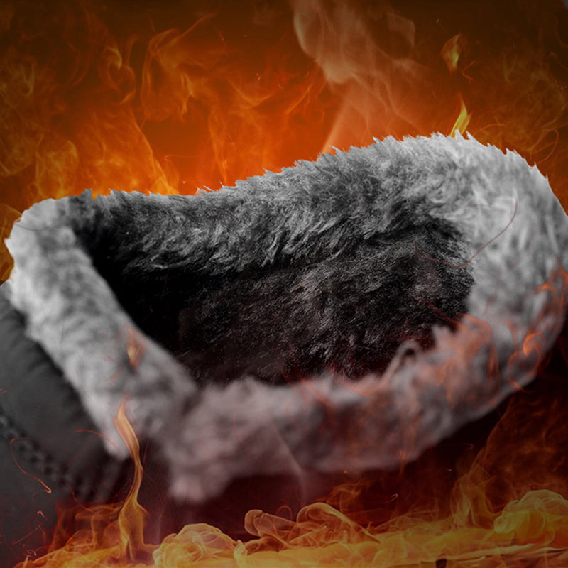 [High Quality Winter Boots] High Quality Women's Winter Boots - Slip-On Ankle Snow Boots with Fleece