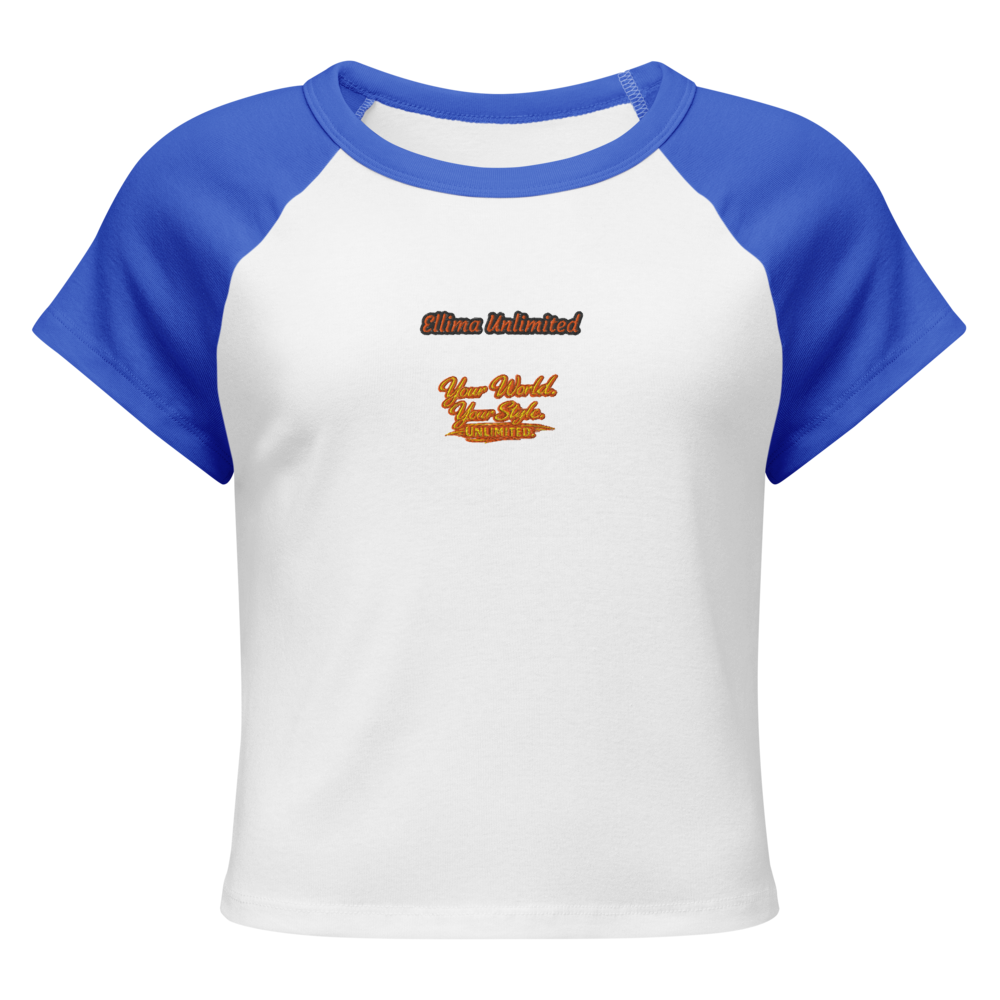 Women's Micro Rib Raglan Baby Tee | Bella + Canvas 1201