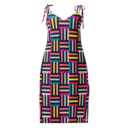 Ellima Unlimited Multicolored All-Over Print Slip Dress