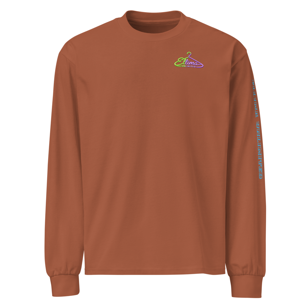 Ellima Unlimited Unisex Premium Heavyweight Long Sleeve Shirt | AS Colour 5081