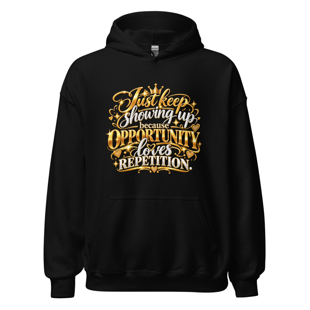 Ellima Unlimited Showing Up Unisex Heavy Blend Hoodie | Gildan 18500