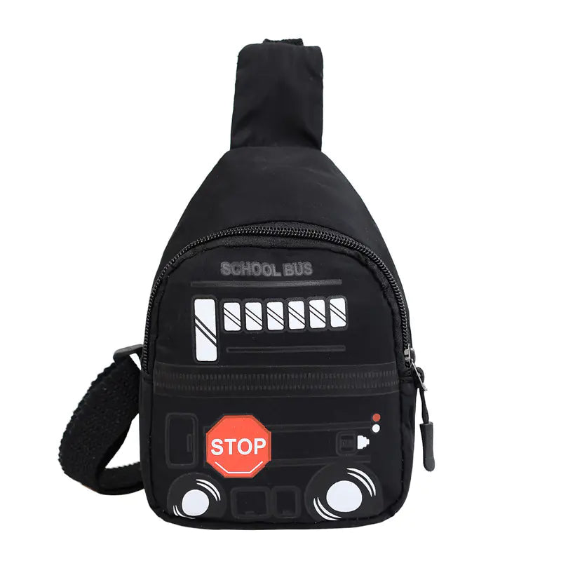 Children's Cartoon Graffiti Crossbody Shoulder Bag