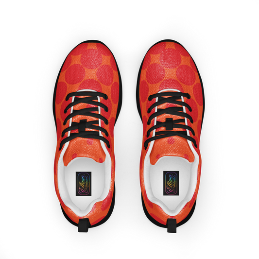 Ellima Unlimited Orange Multi Women's Athletic Shoes