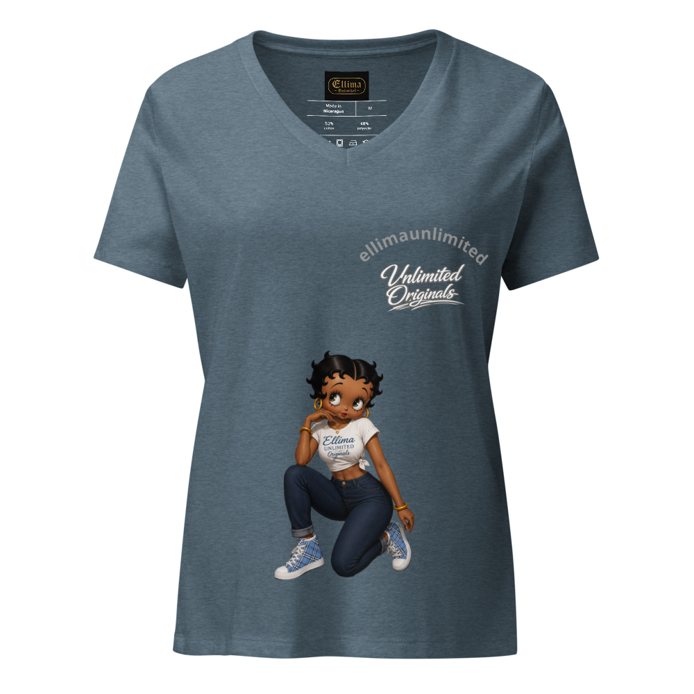 Ladies' Soft V-Neck Tee | Bella Canvas Comfort