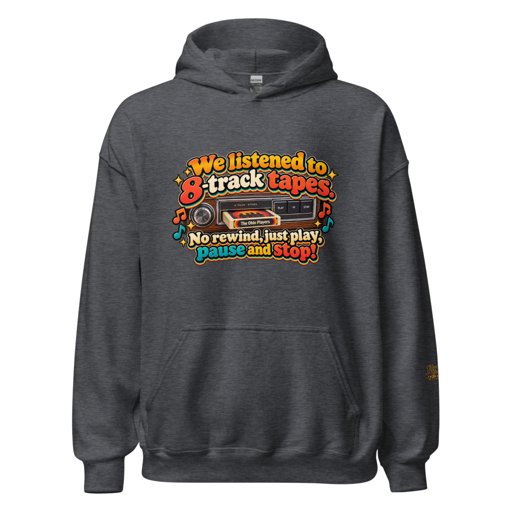 Ellima Unlimited "8-track" Unisex Heavy Blend Hoodie | Gildan 18500