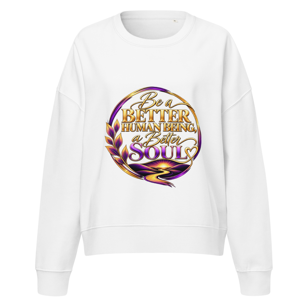 Ellima Unlimited "Better Soul" Women's Organic Crew Neck Stella Alma Sweatshirt | Stanley/Stella SASW036