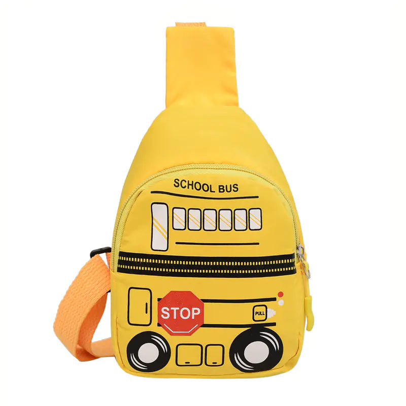 Children's Cartoon Graffiti Crossbody Shoulder Bag