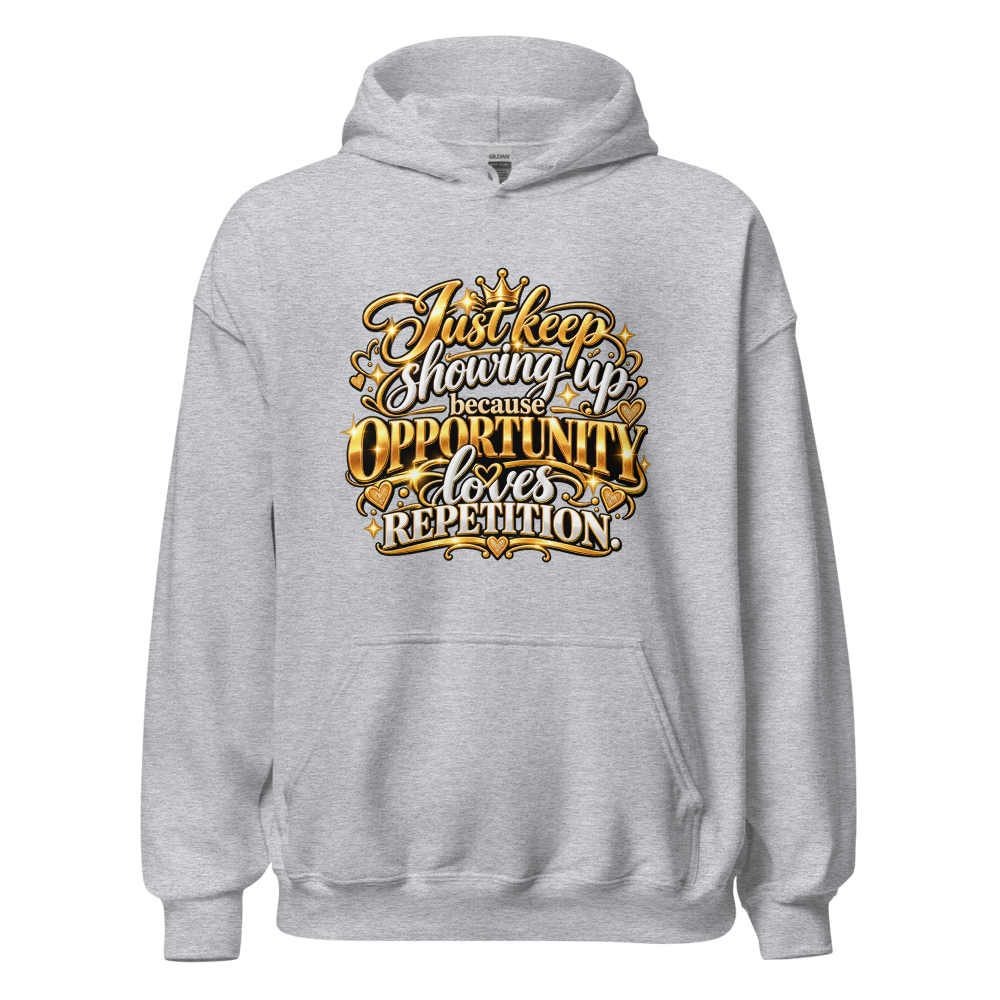 Ellima Unlimited Showing Up Unisex Heavy Blend Hoodie | Gildan 18500