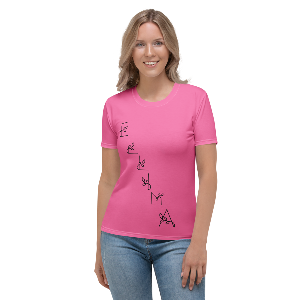 All-Over Print Women's Crew Neck T-Shirt