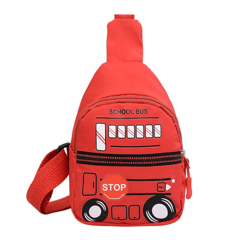 Children's Cartoon Graffiti Crossbody Shoulder Bag