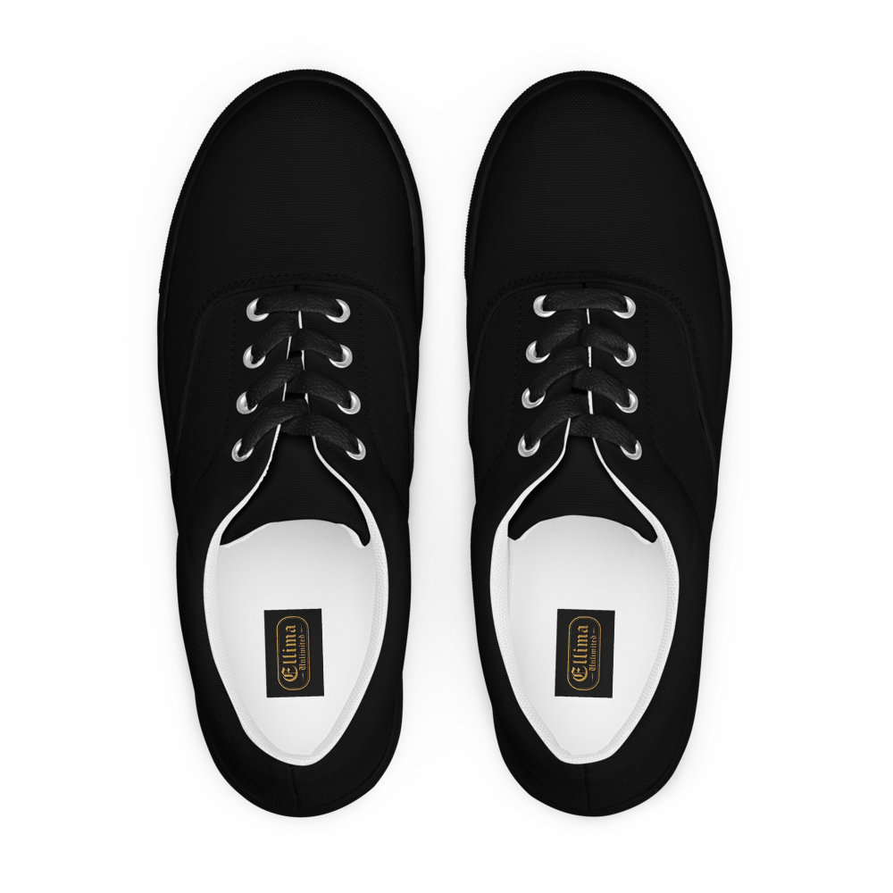Men's Lace-Up Canvas Shoes