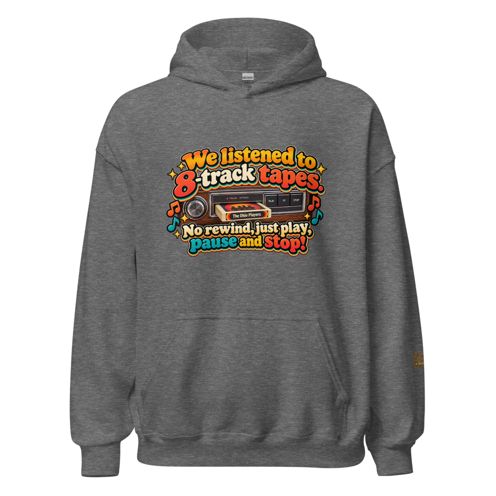Ellima Unlimited "8-track" Unisex Heavy Blend Hoodie | Gildan 18500