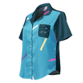 All-Over Print Women's Short Sleeve Pajama Top