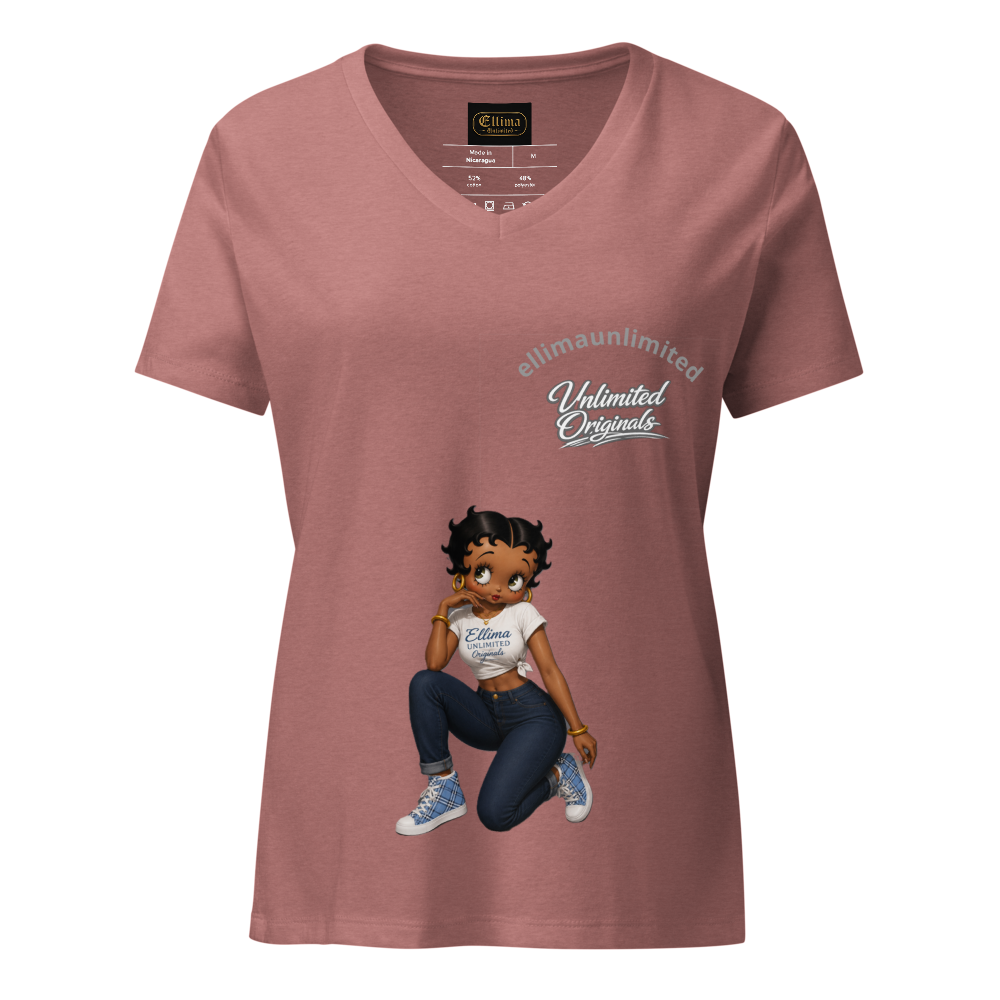 Ladies' Soft V-Neck Tee | Bella Canvas Comfort