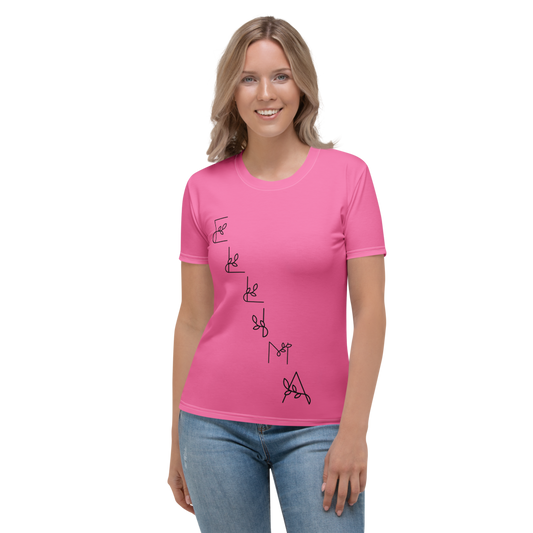 Ellima Unlimited All-Over Print Women's Crew Neck T-Shirt