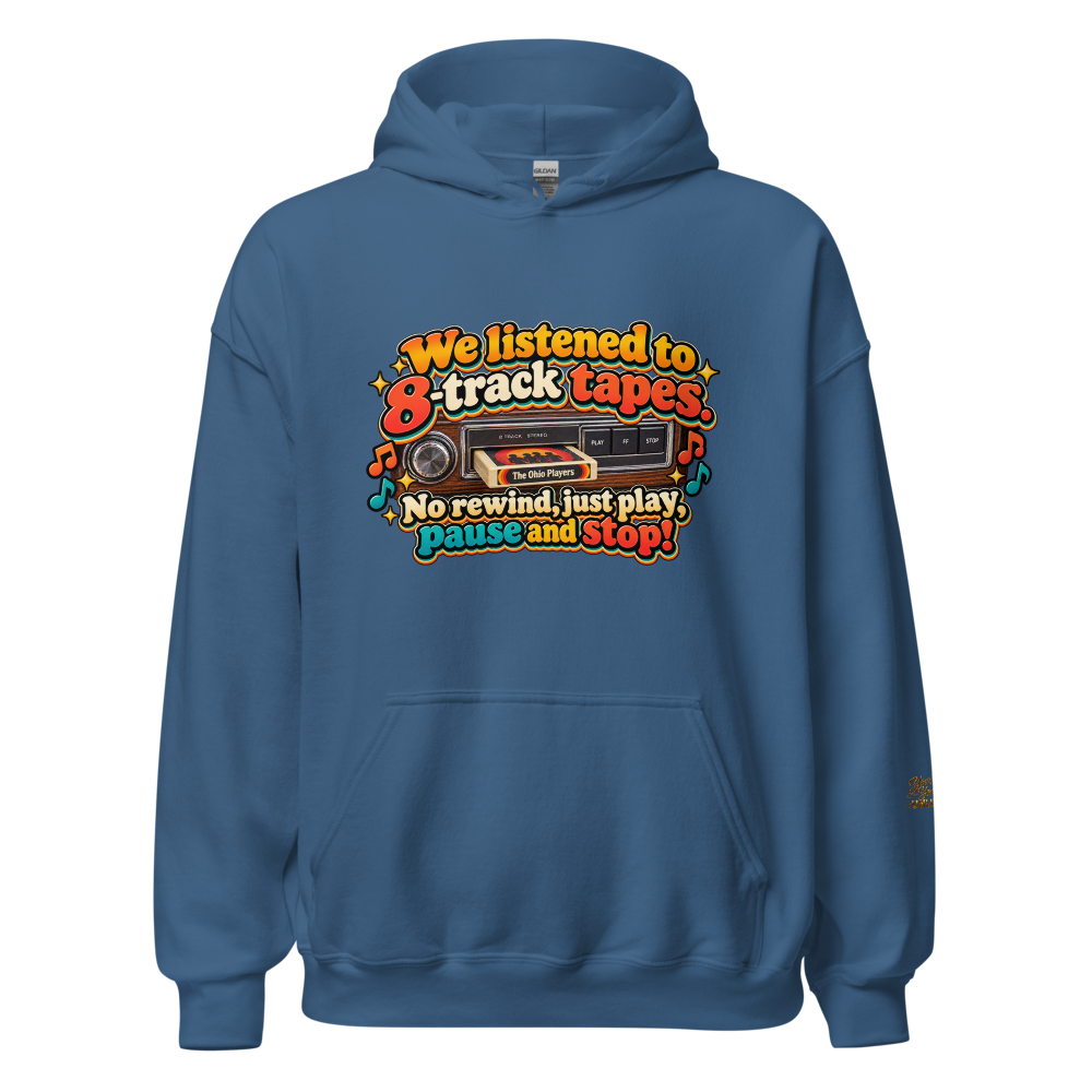 Ellima Unlimited "8-track" Unisex Heavy Blend Hoodie | Gildan 18500
