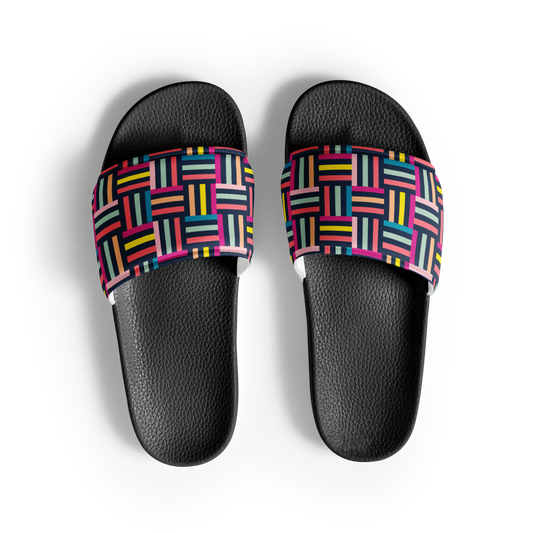 Multicolored Women's Slides