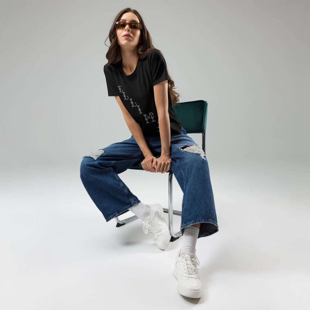 All-Over Print Women's Crew Neck T-Shirt