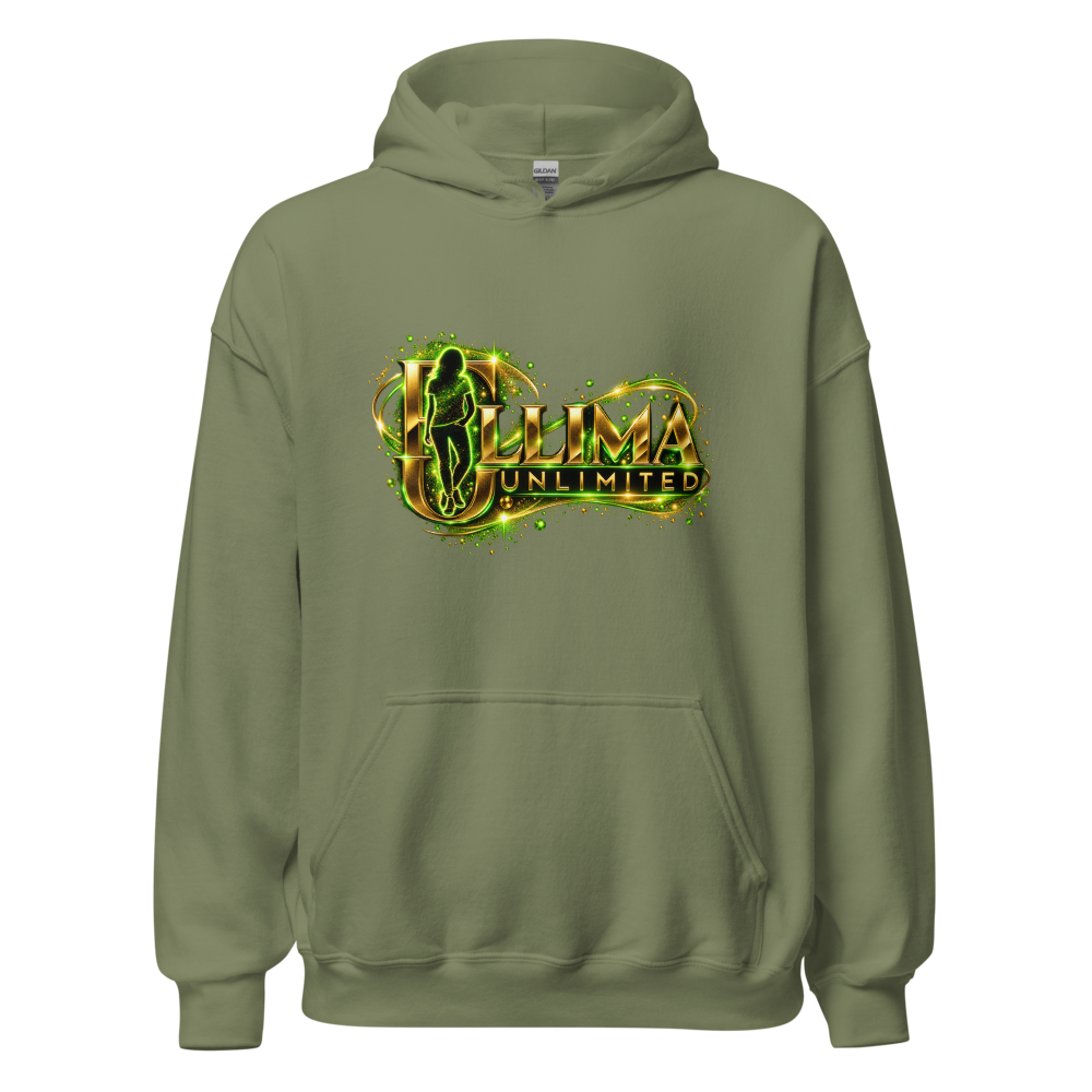 Ellima Unlimited Logo Unisex Heavy Blend Hoodie | Gildan 18500