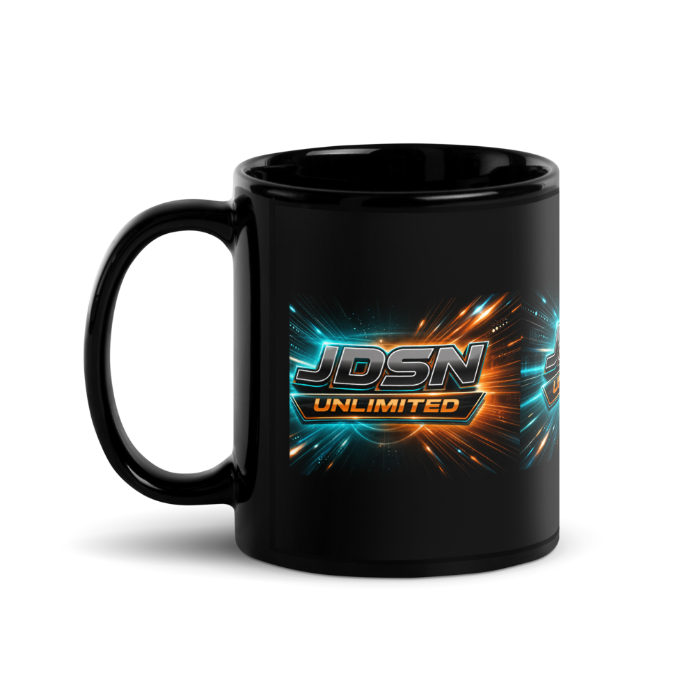 Black Glossy Mug